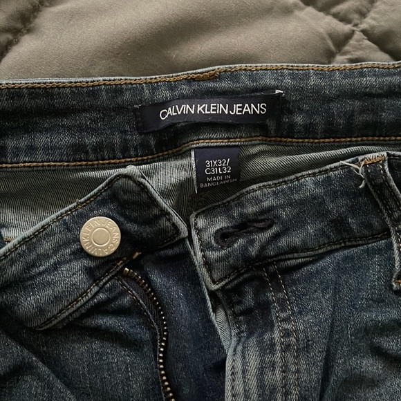 Calvin Klein light blue Jean 31 x32 - Picture 3 of 6